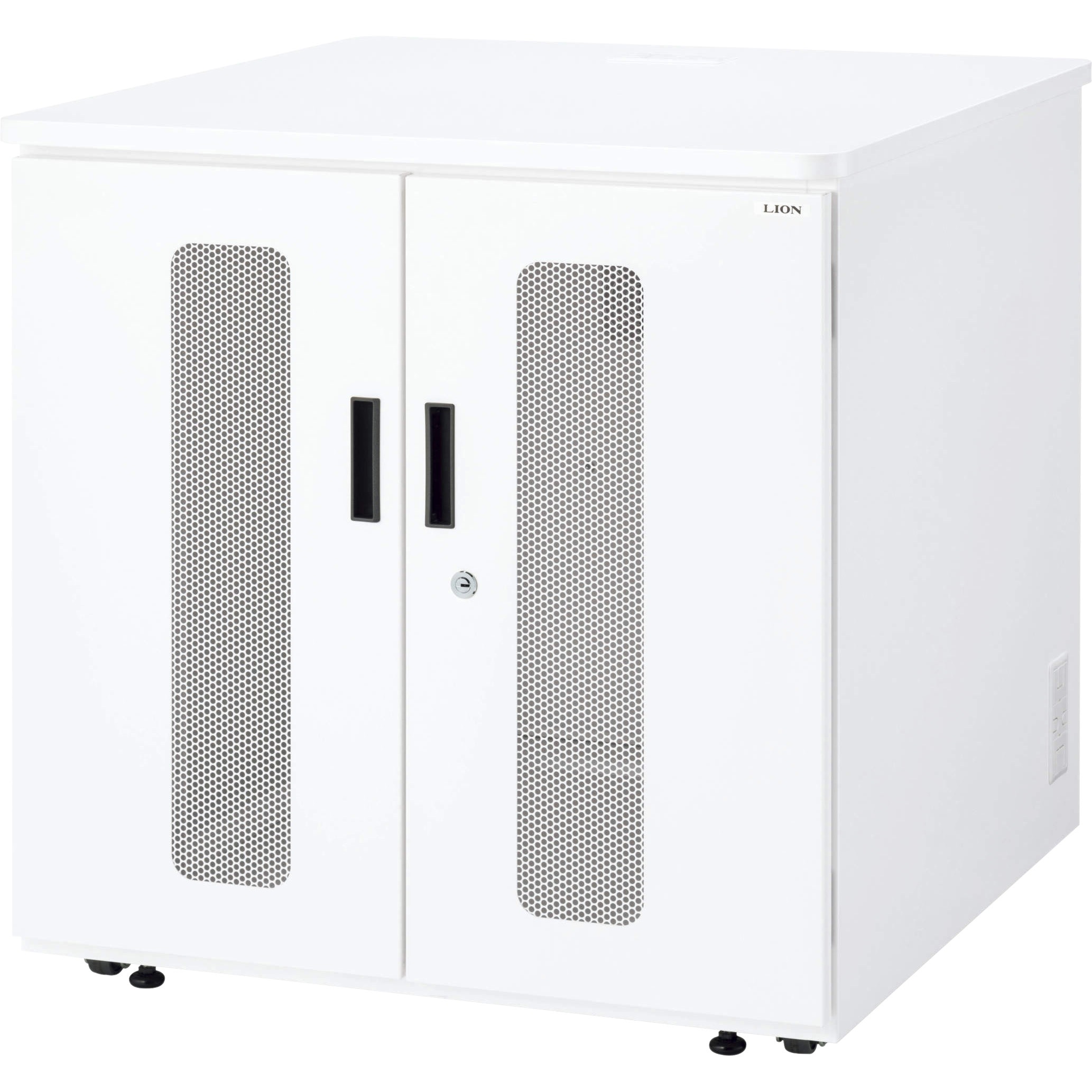 YS-M777A-W サーバーラック LION (ライオン事務器) ホワイト色