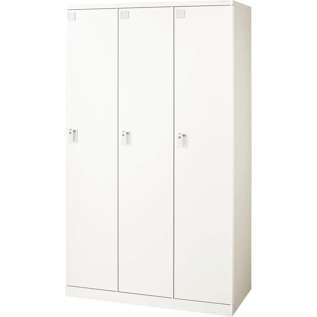 LOC-B31-03WK ロッカー〈ロカーナ〉 LION (ライオン事務器) ホワイト色 3人用   LOC-B31-03WK
