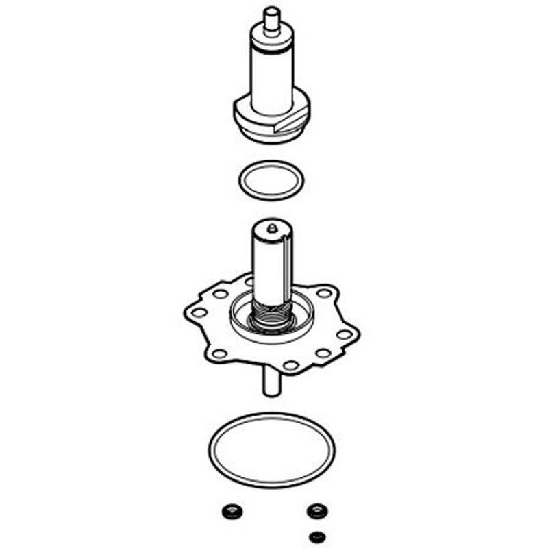 ADK21-32A-H3-AC-CPD-KIT マルチレックスバルブ ADK21シリーズ用コア組立・プランジャダイアフラム組立キット(部品) 1台 CKD 【通販モノタロウ】 14,785円