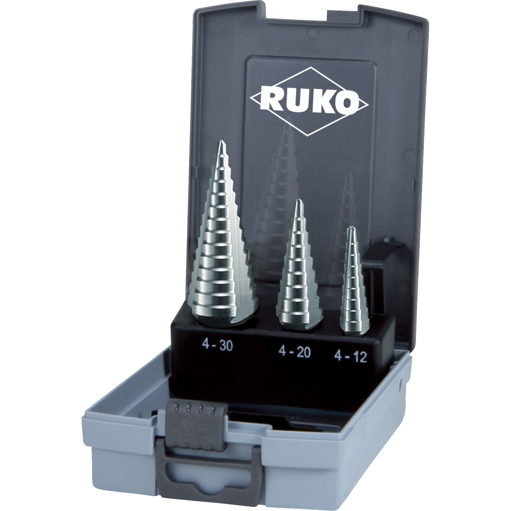 101326RO 3枚刃スパイラルステップドリル RUKO ハイス製 ノンコーティング