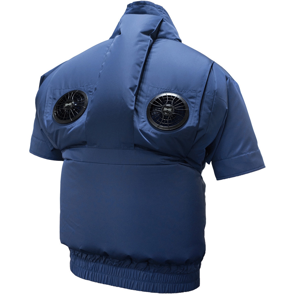 空調服 エレファン 半袖タチエリ EK3630 ダークブルー M EK3630C14S2 空調服(R) エレファン(R) 半袖タチエリ(ウェアのみ) 空調