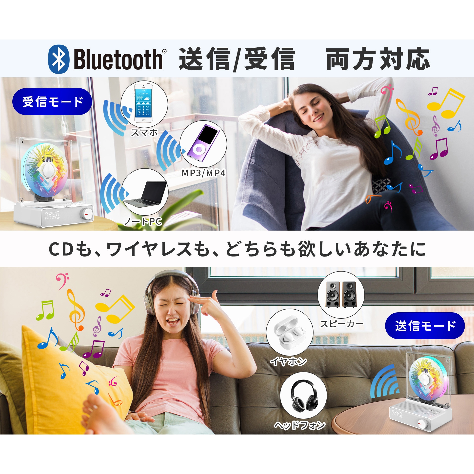ぐでこ様　追加 WVC-S001W 縦型CDプレーヤー 1個 ダイニチ電子 【通販モノタロウ】
