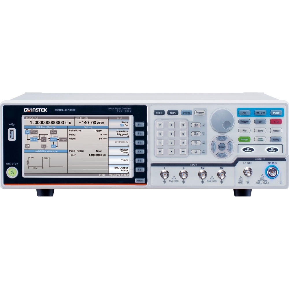 GSG-2160UG ベクトルシグナルジェネレータ 1個 テクシオ・テクノロジー(GW INSTEK) 【通販モノタロウ】