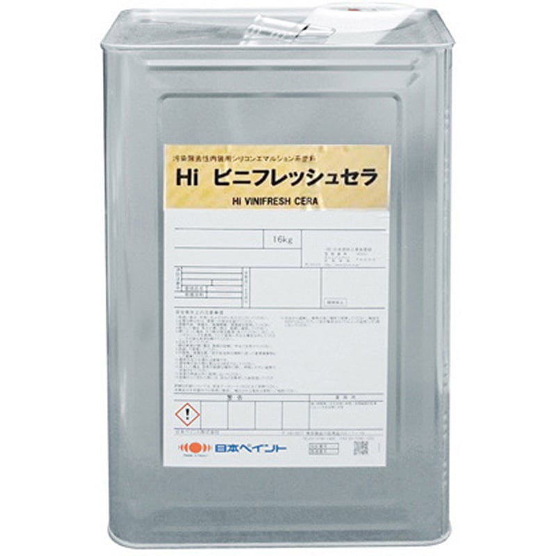 3015080 Hiビニフレッシュセラ 白 汚染除去性内装用塗料 ニッぺ(日本