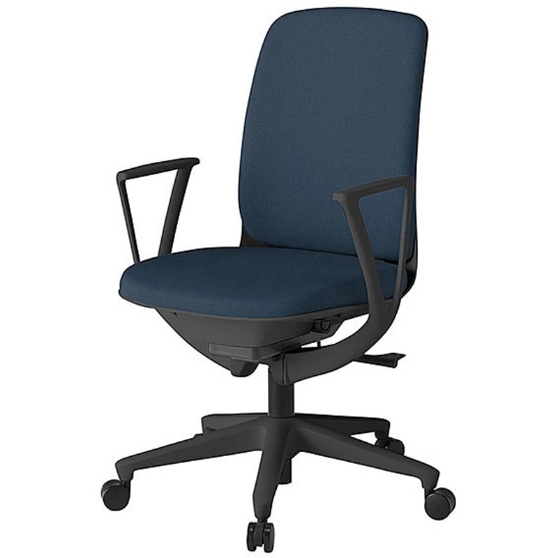 KJ-316CFM-T1B1 トルテUチェア ハイバック 固定肘付<配送時組立サービス付> イトーキ 組立・設置・取付 抵抗付ウレタン双輪キャスター ブラック  KJ-316CFM-T1B1 41,587円