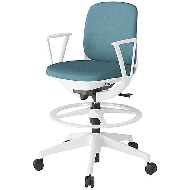 KJ-326CFP-W9S4 トルテUチェア ハイポジション 肘付<配送時組立サービス付> イトーキ 組立・設置・取付 抵抗付ウレタン双輪キャスター KJ-326CFP-W9S4