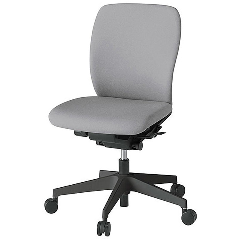 KF440CFM-T1T6 フルゴチェア ローバック 肘なし<配送時組立サービス付> イトーキ 組立・設置・取付 抵抗付ウレタン双輪キャスター ブラック KF440CFM-T1T6