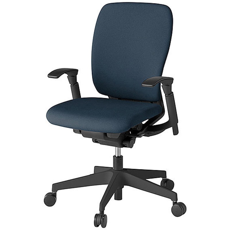 KF-437CF-T1B1 フルゴチェア ハイバック 可動肘付<配送時組立サービス付> イトーキ 組立・設置・取付 ナイロン双輪キャスター ブラック  KF-437CF-T1B1