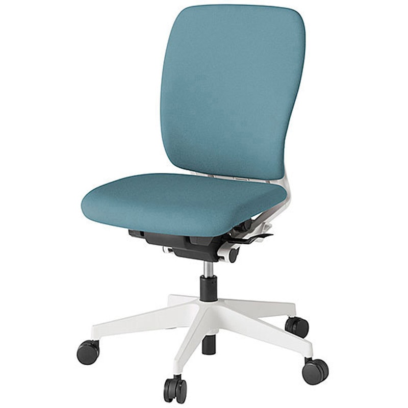 KF-430CF-WWS4 フルゴチェア ハイバック 肘なし<配送時組立サービス付> イトーキ 組立・設置・取付 ナイロン双輪キャスター ホワイト  KF-430CF-WWS4