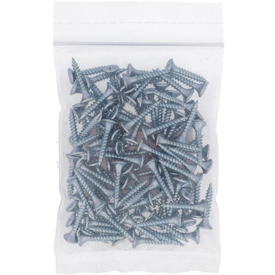3.5x22 軽天ビス ラッパ頭 (鉄/ユニクロめっき)(パック品) OHSATO(大里