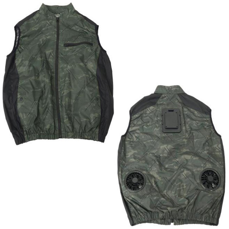 TKCV25SGR3L 圧倒的に冷える「冷蔵服4」(ベストタイプ) 1セット THANKO
