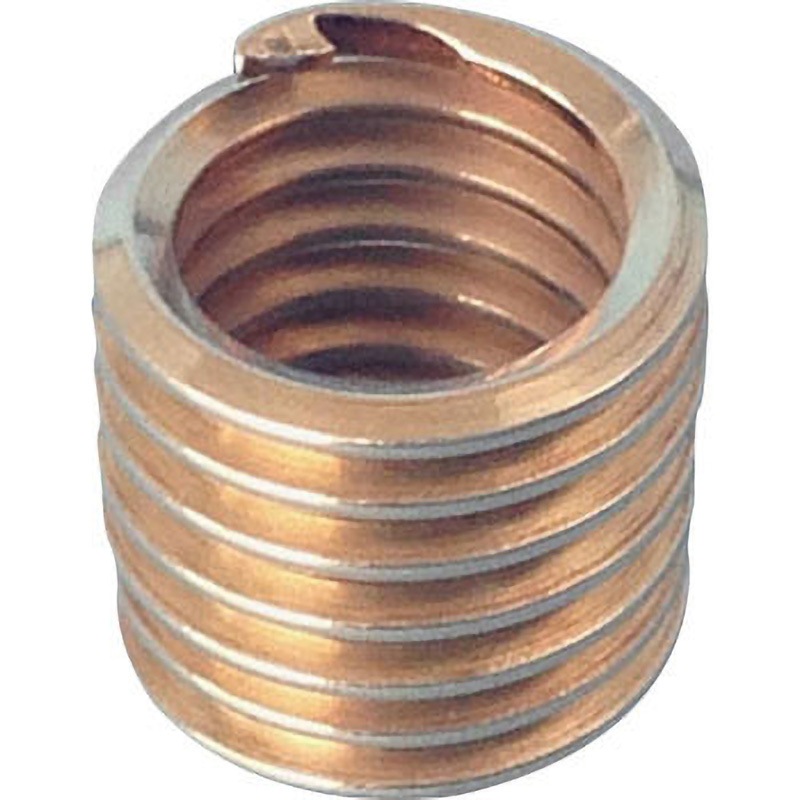2TNM-M6-1.0×2DP タングレスインサート メトリック並目(リン青銅玉) アキュレイト 対応 サイズM6-1.0 1袋(100個)