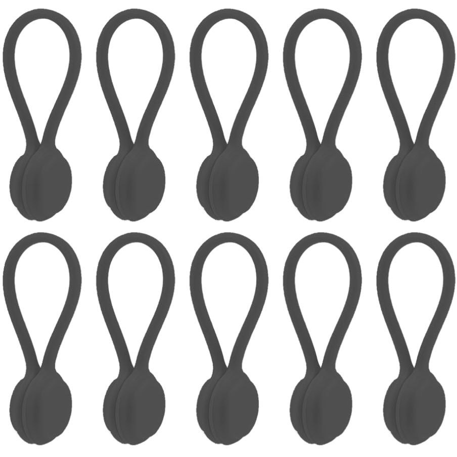 専用☆ P13189 シリコンマグネットホルダー 10個セット ZATTA ブラック色 寸法