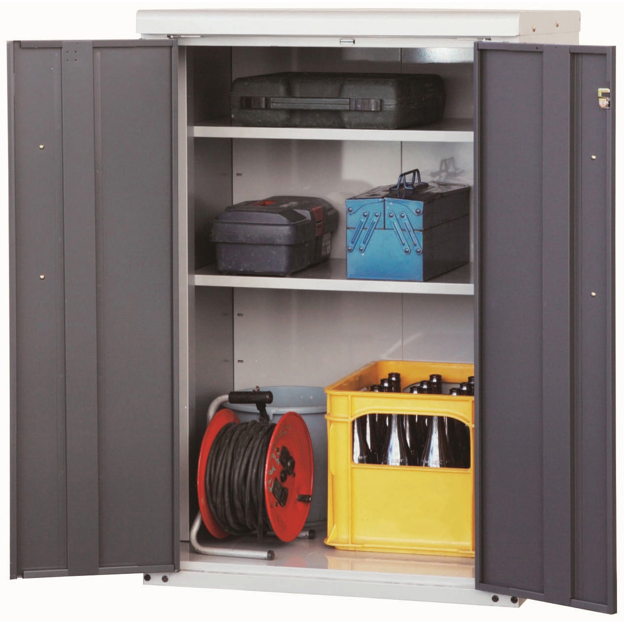 TMH-1167 オープンストッカー タカヤマ ダークグレー色 - 【通販