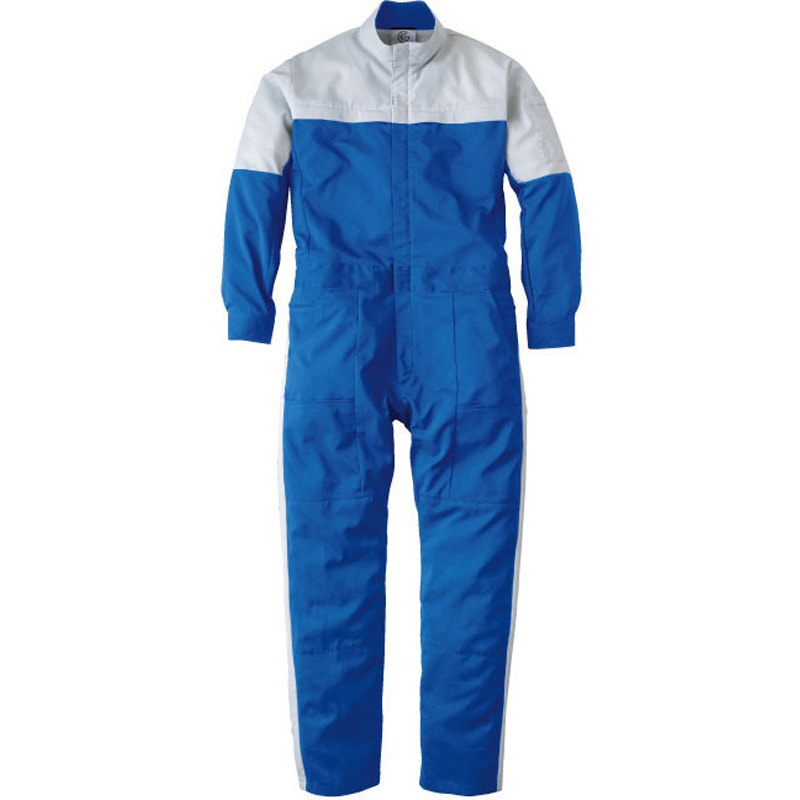 GE-827-03-M エンジニアーズツナギ GRACE ENGINEER’S ブルー色 着丈52cm袖丈58.5cm  GE-827-03-M