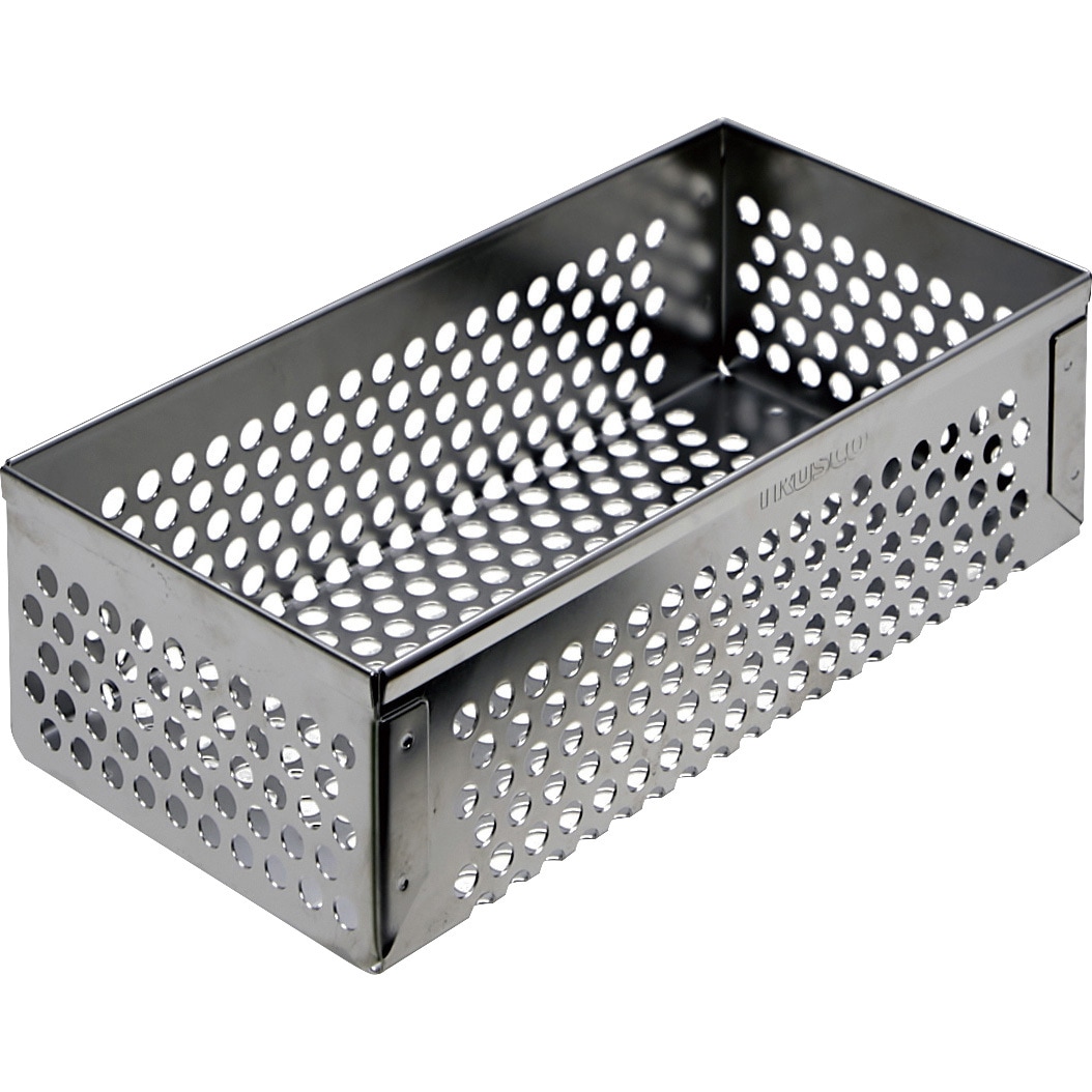 250x120x 80mm バスケット パンチング・ステンレス EA992CV-52 エスコ ESCO ステンレスパンチングボックス TRUSCO 実験研究用カゴ&frasl;バスケット