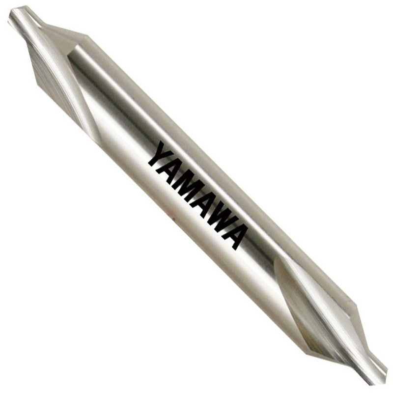 CD-S-1-5X14 弱ねじれ溝A型60°センタ穴ドリル(旧JIS1形) YAMAWA(ヤマワ/弥満和製作所) 鉄製 刃長6.5mm