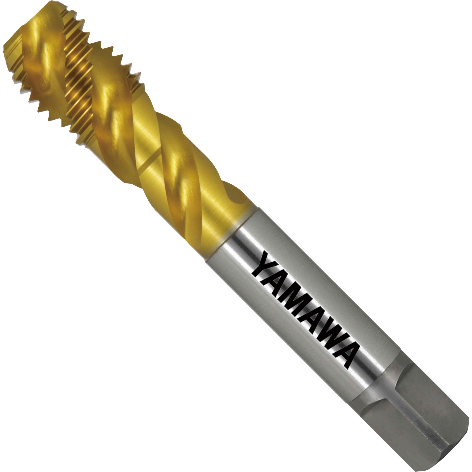 F-SP-P3-M14X1.5 高速用スパイラルタップ YAMAWA(ヤマワ/弥満和製作所) メートルねじ TiNコーティング 精度P3 呼び寸法M14ピッチ1.5mm