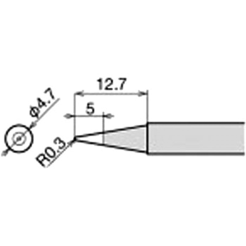 けーこさん専用 Amazon | 太洋電機産業(goot) 替こて先 2.4D型 先端エッジ RX