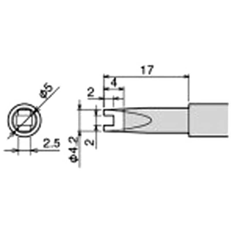 (未使用･未開封品)　goot 替こて先 2C型 PX-60RT-2C og8985z Amazon | 太洋電機産業(goot) 替こて先 2C型 PX-60RT-2C 日本製