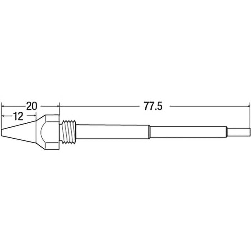 gooｔ 替ノズル φ0.8 TP-100/200N-08 2mvetro Amazon | 太洋電機産業(goot) 替ノズル φ0.8 スリム TP-100/200N-S8