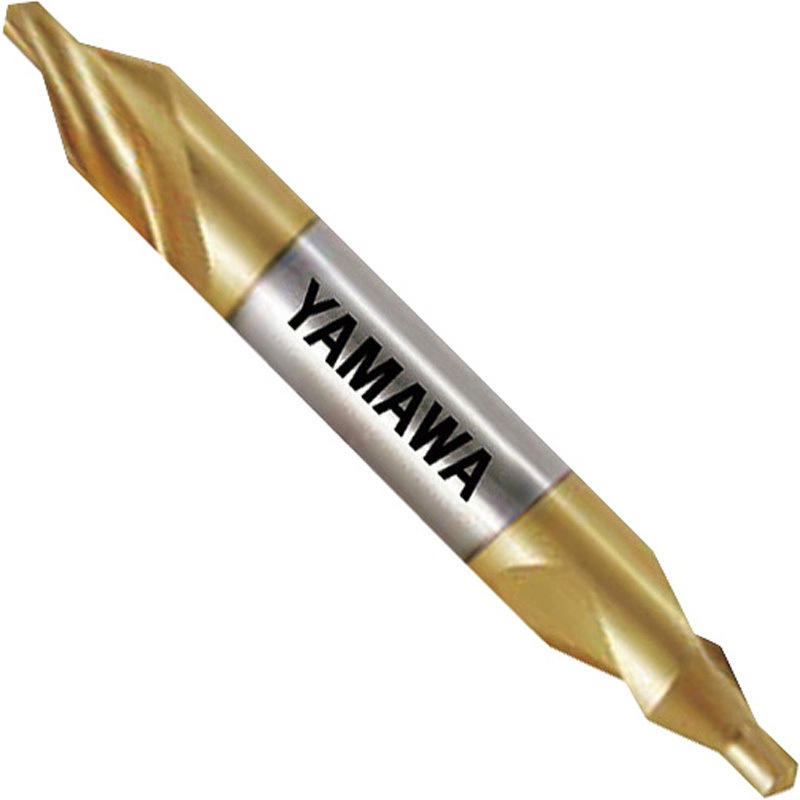 CD-S-V-4X60X10 コーティング弱ねじれ溝A形60° YAMAWA(ヤマワ/弥満和製作所) 鉄製 錐径4mm全長65mm  CD-S-V-4X60X10