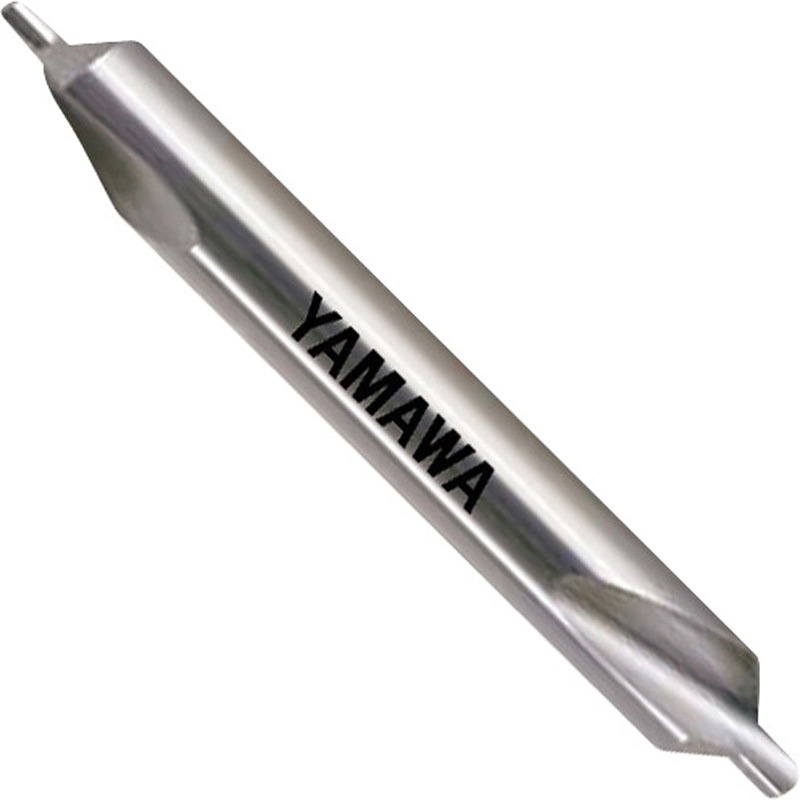 CD-Q-LH-6X90X18 弱ねじれ溝A形90° YAMAWA(ヤマワ/弥満和製作所) 鉄製 ノンコーティング 錐径6mm全長90mm