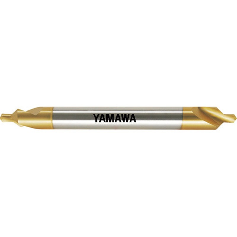 CE-QL-V-150-1.5X90X5 ロングシャンクコーティング強ねじれ溝A形90° YAMAWA(ヤマワ/弥満和製作所) 鉄製 錐径1.5mm全長150mm