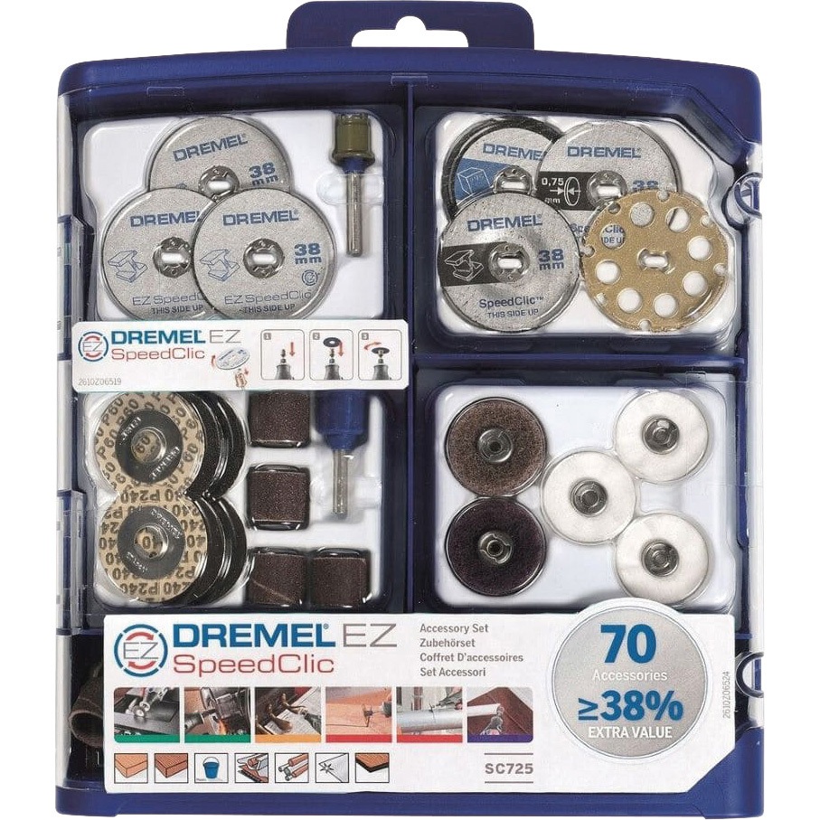 2615E725JA EZーLOCKメガキット EZ725 1セット DREMEL(ドレメル) 【通販モノタロウ】