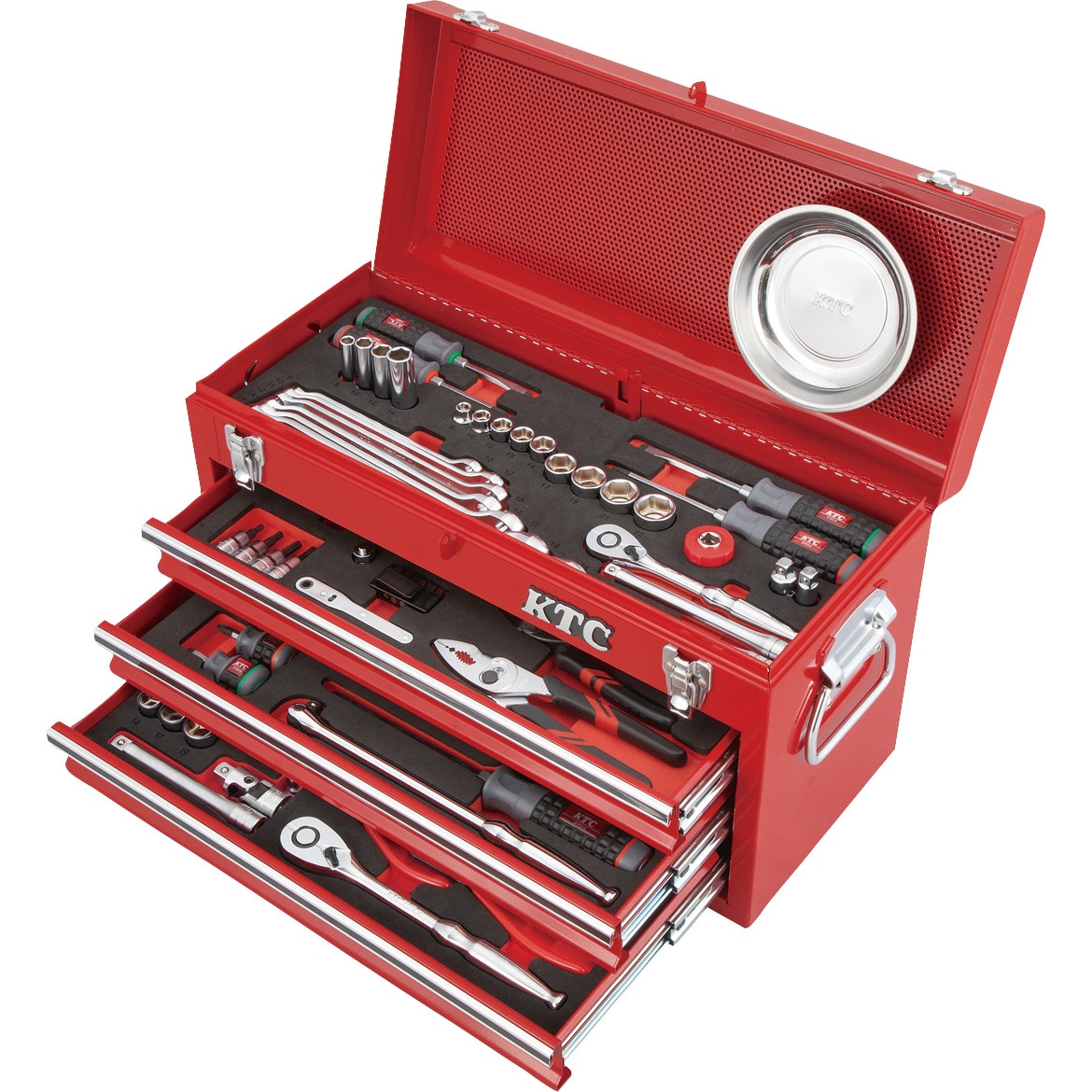 SK7721XR 工具セット(チェストタイプ) 1セット KTC 【通販モノタロウ】