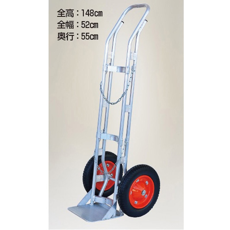 TB-G230 タフボーイ ボンベ運搬台車 1台 HARAX(ハラックス) 【通販モノタロウ】