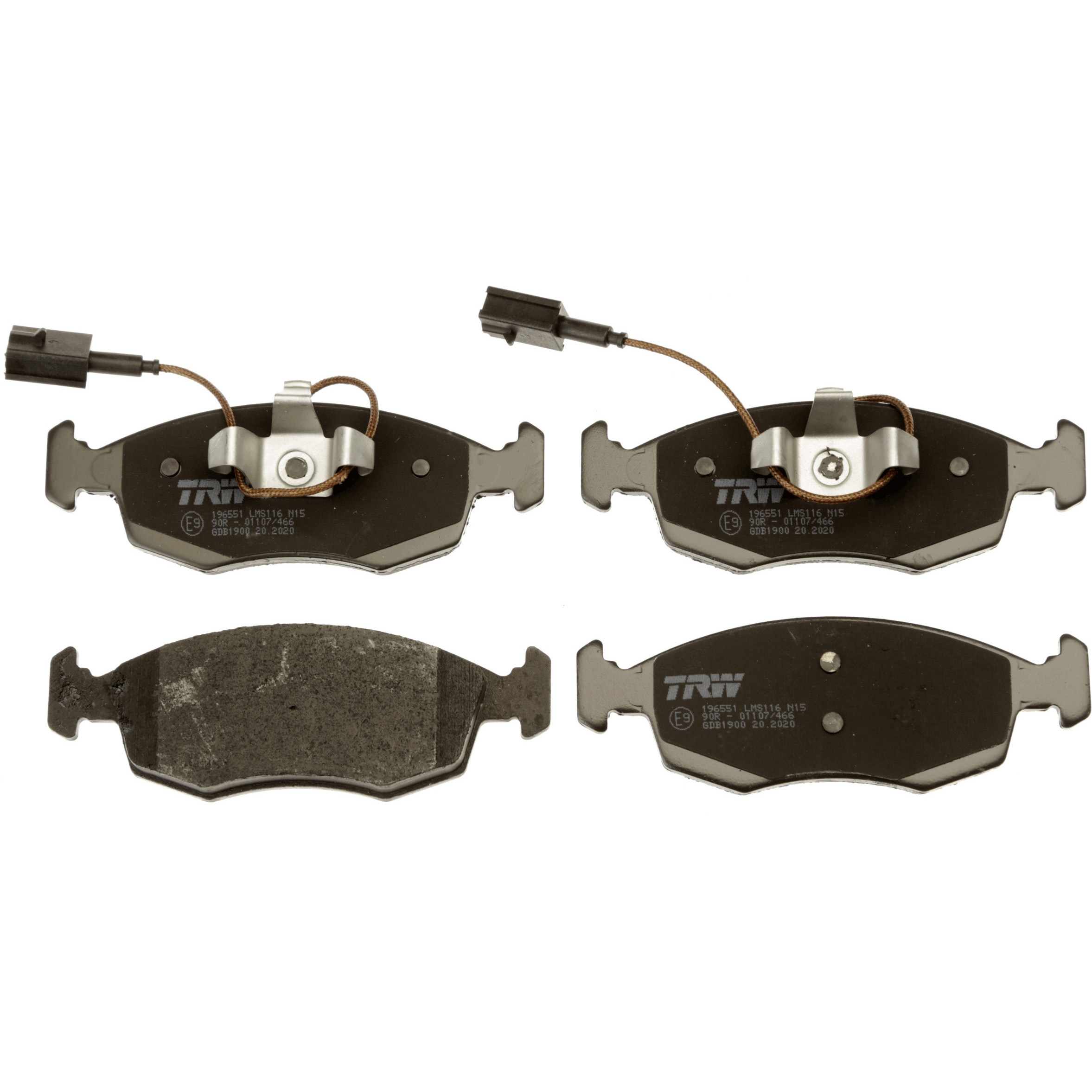 GDB1900 輸入車用TRW COTECブレーキパッド/TRW COTEC BRAKE PADS TRW 1