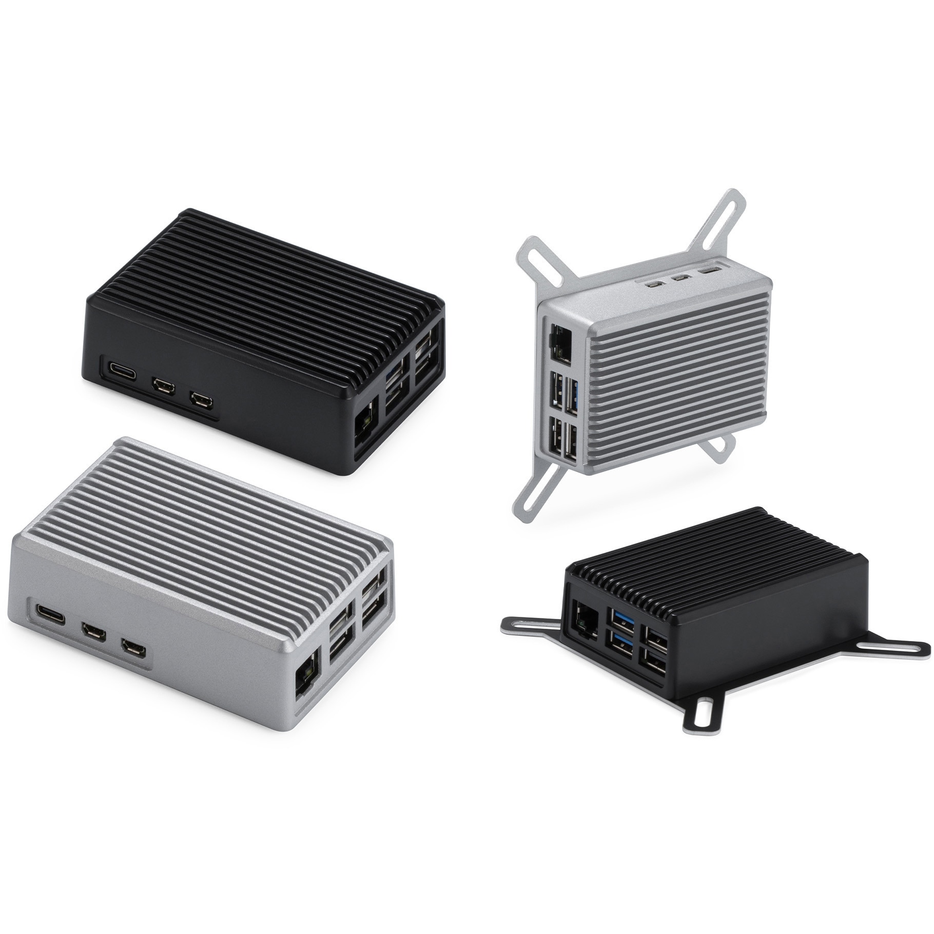 RPH-5-FH-B Raspberry Pi 5 専用ヒートシンクケース RPH-5シリーズ