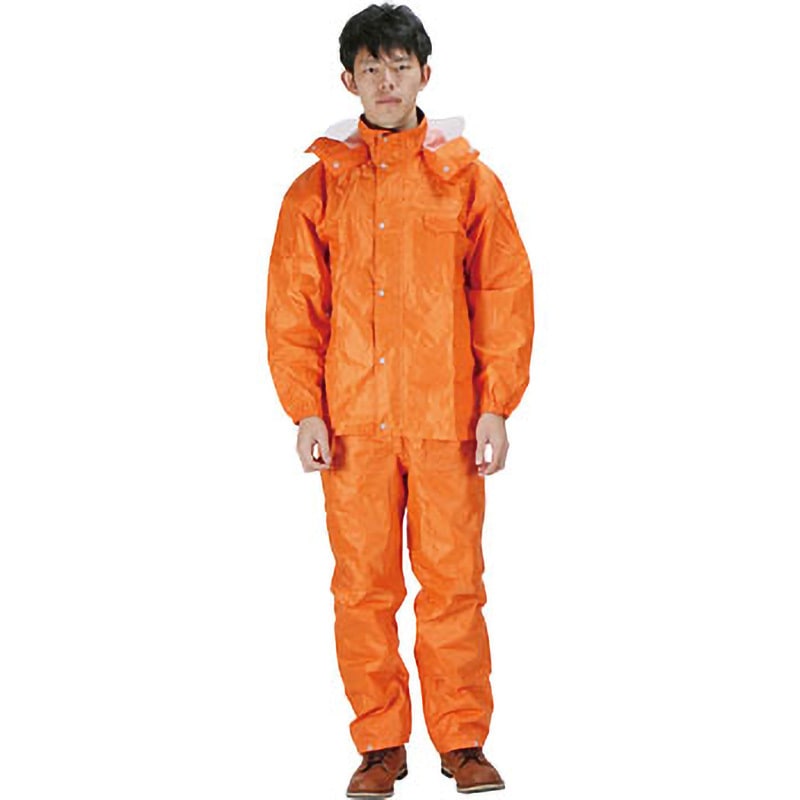 3293 ディフェンドレインスーツ Winter Cherry オレンジ色