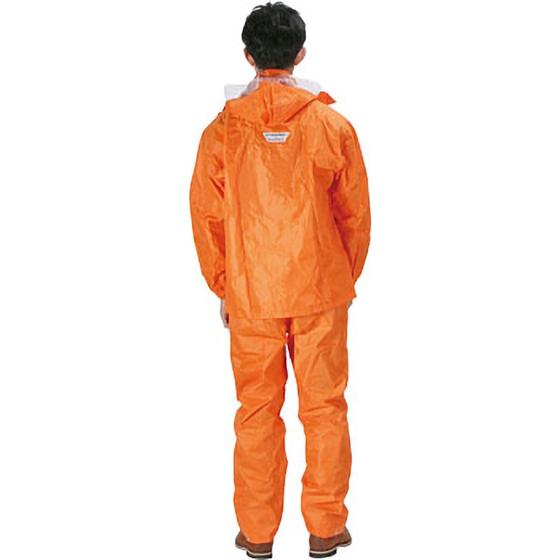 3293 ディフェンドレインスーツ Winter Cherry オレンジ色 サイズM