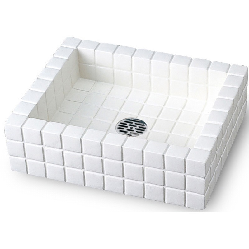 OPB-PE-WH 立水栓ユニット クラシコパン ニッコーエクステリア 幅495mm奥行395mm高さ145mm  OPB-PE-WH