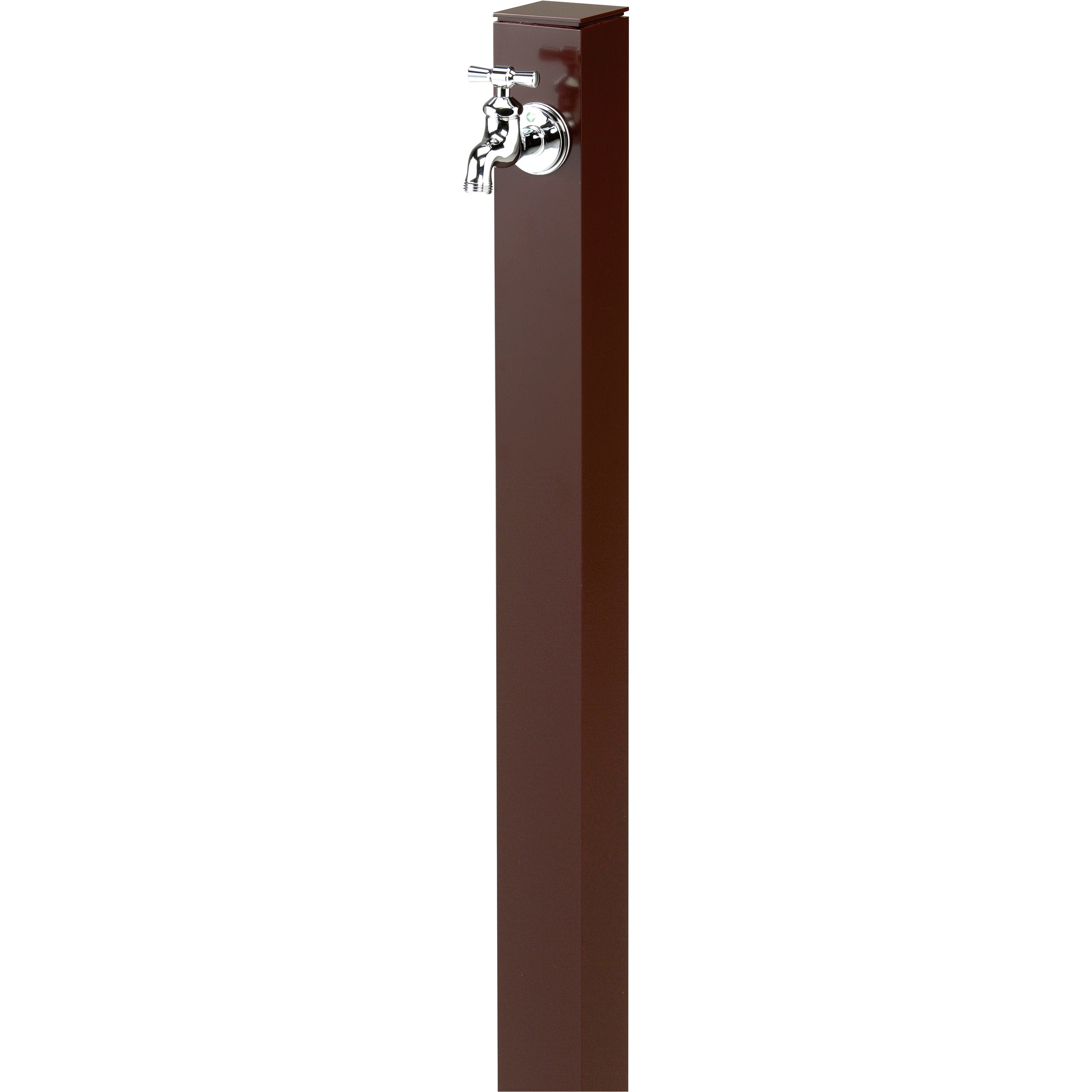 OPB-RS-24-BR 立水栓ユニット コロル ニッコーエクステリア 幅70mm奥行74mm高さ1200mm  OPB-RS-24-BR