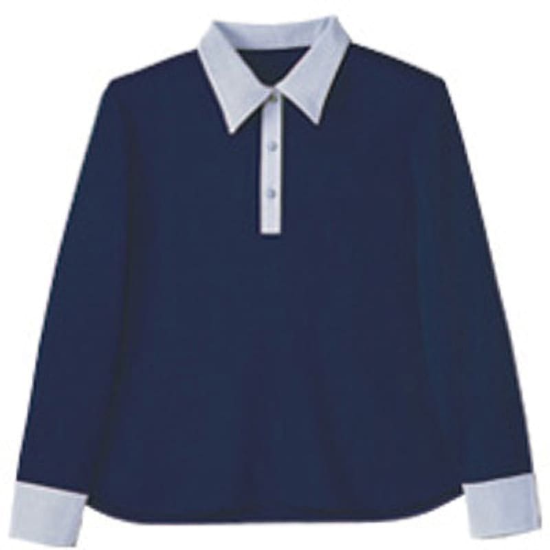 JP-840 長袖ポロシャツ リミット 紺色 サイズ4L JP-840 - 【通販