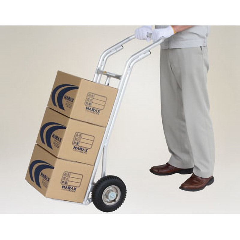 TB-R タフボーイ アルミ製LPガスボンベ運搬台車 1台 HARAX(ハラックス