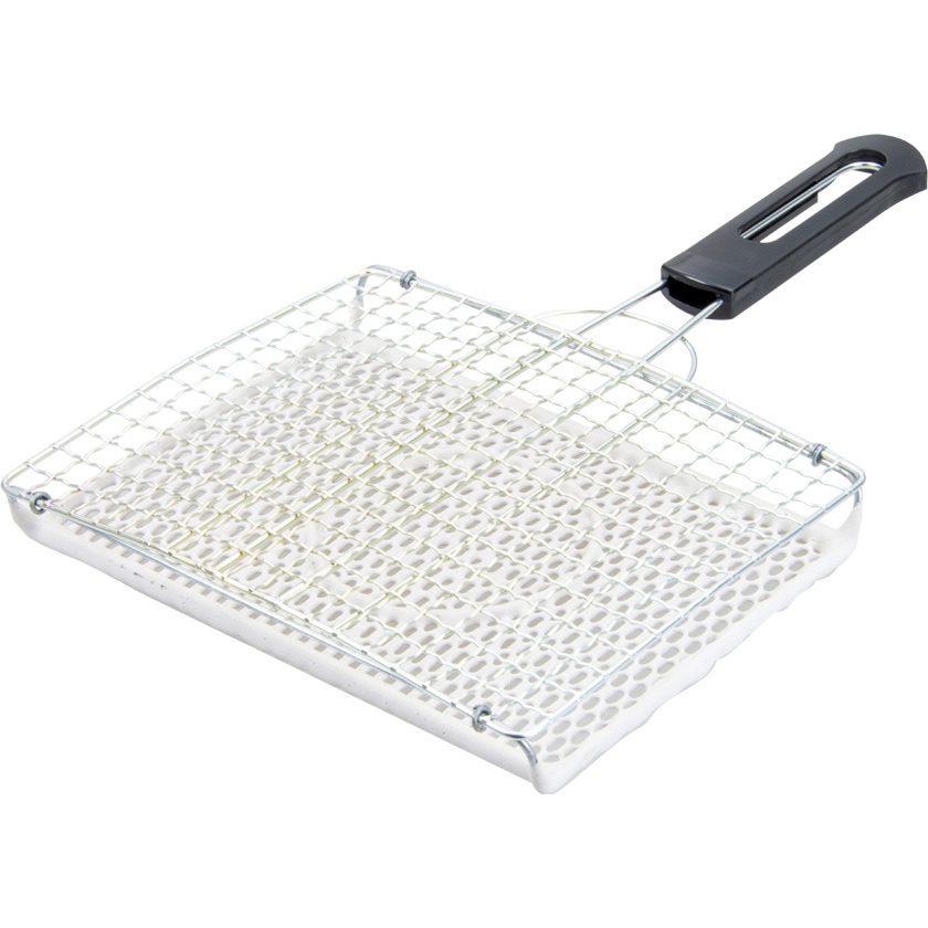 TN-111 セラミック魚焼器 ミセス格子網 1個 タナカ金網 【通販モノタロウ】
