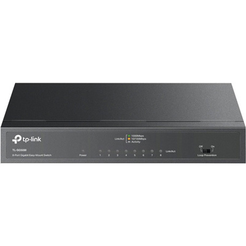 TL-SG508I(jp) 電源内蔵 ギガビット スイッチングハブ TP-LINK マグネットあり 8ポート