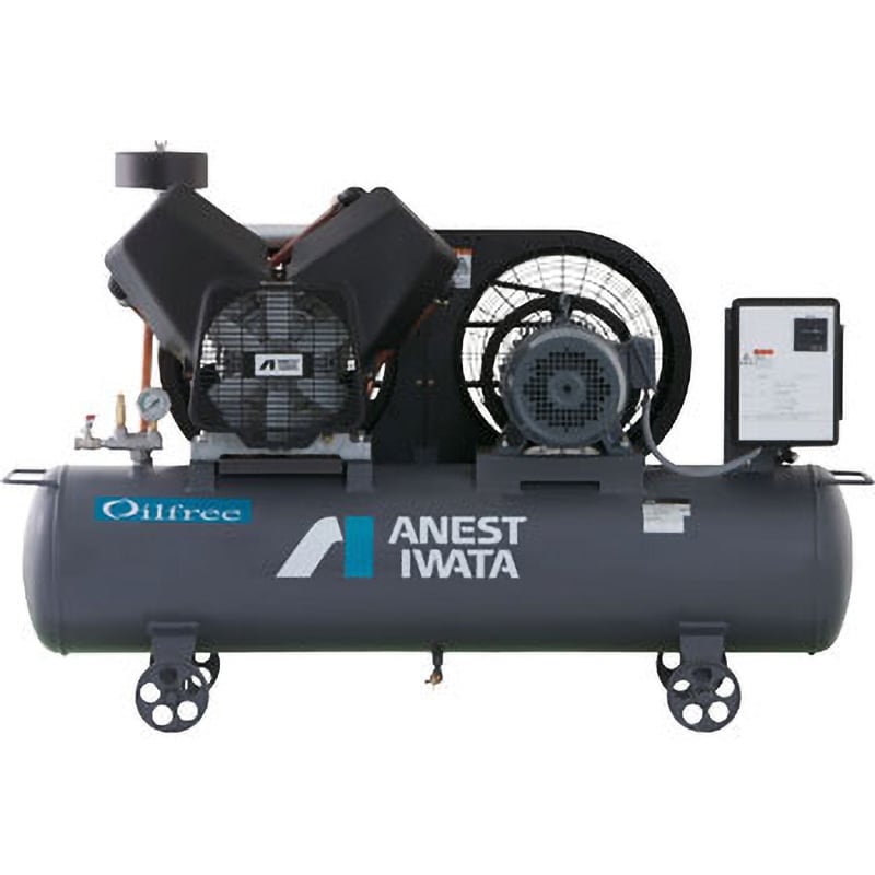ANEST IWATA Oil Free コンプレッサー 1馬力 100v CFP07C-8.5-