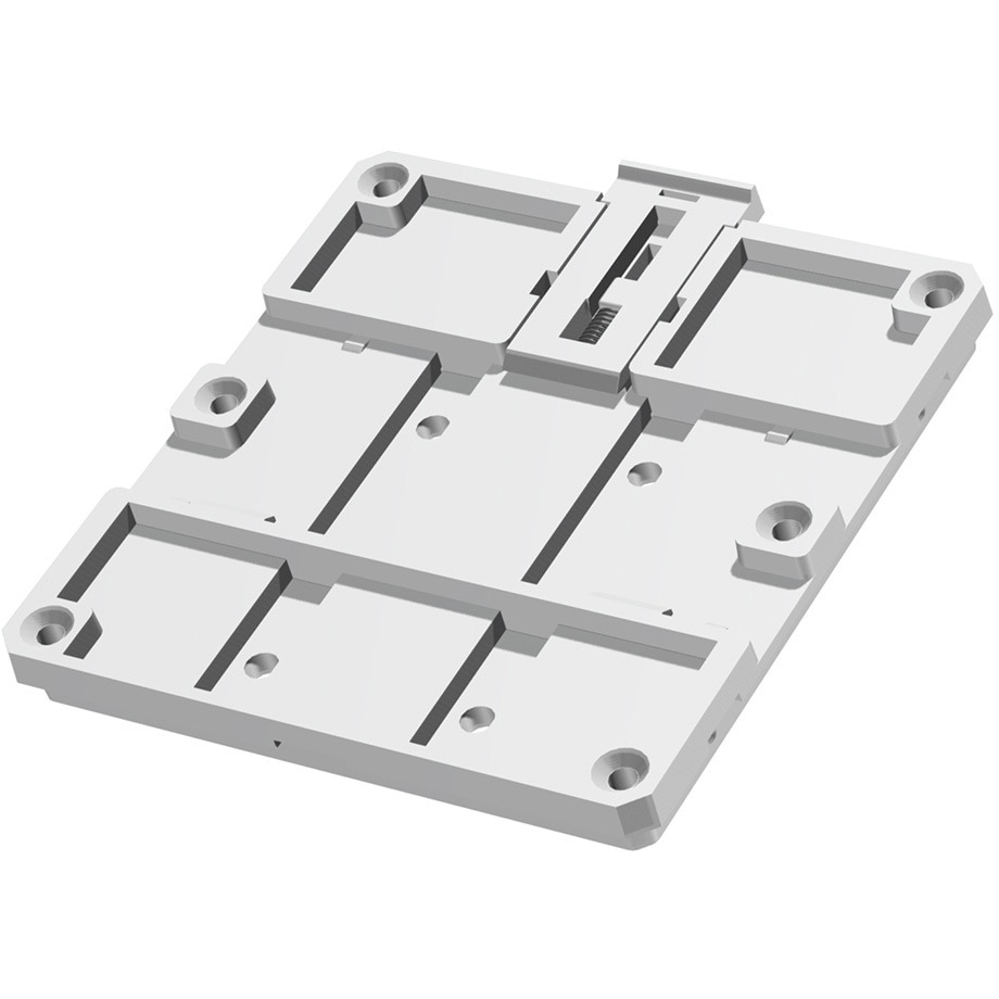 DRP9-9W 低価格型 DINレール取付プレート DRPシリーズ タカチ電機工業