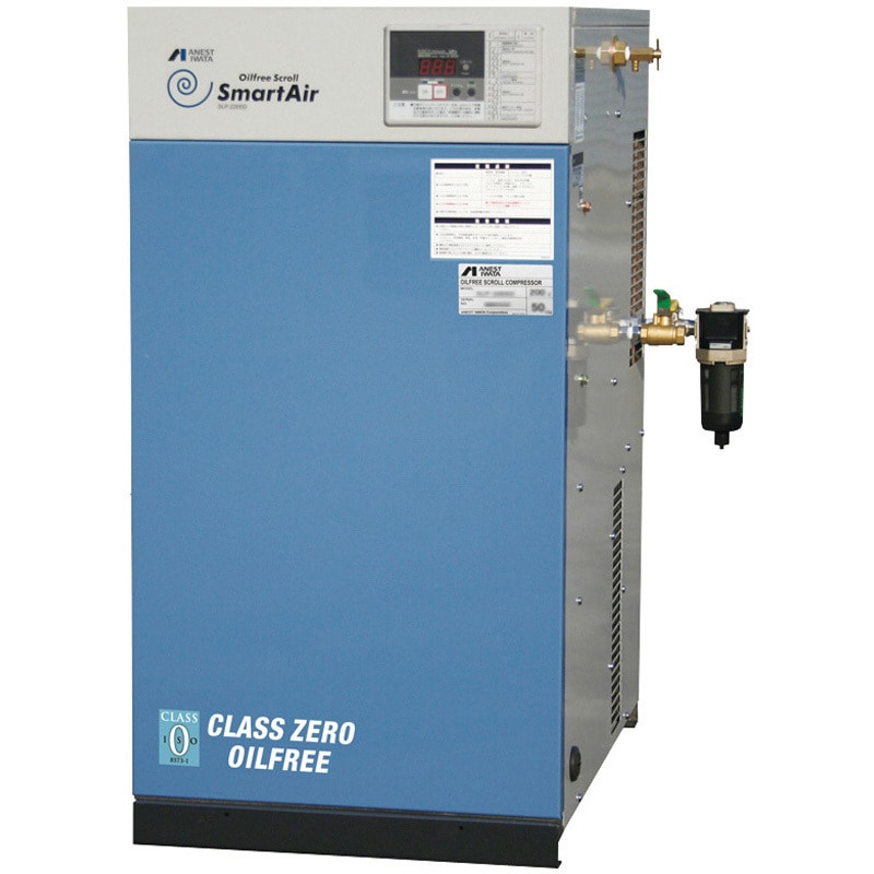 SLP-15EF M5 オイルフリースクロールコンプレッサ アネスト岩田 周波数