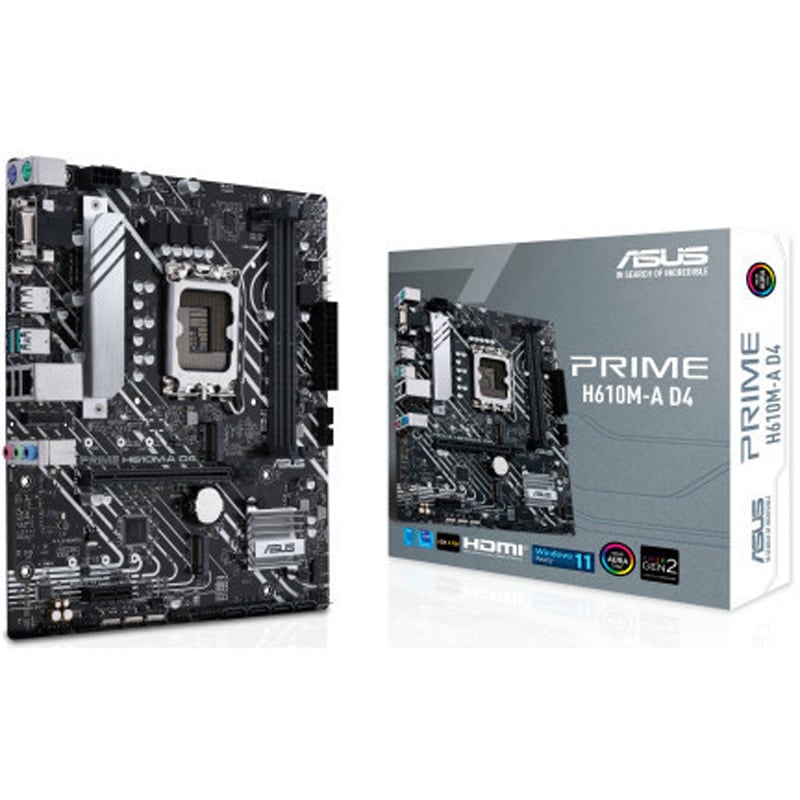 PRIME H610M-A D4 ASUS H610チップセット搭載mATX マザーボード 1台
