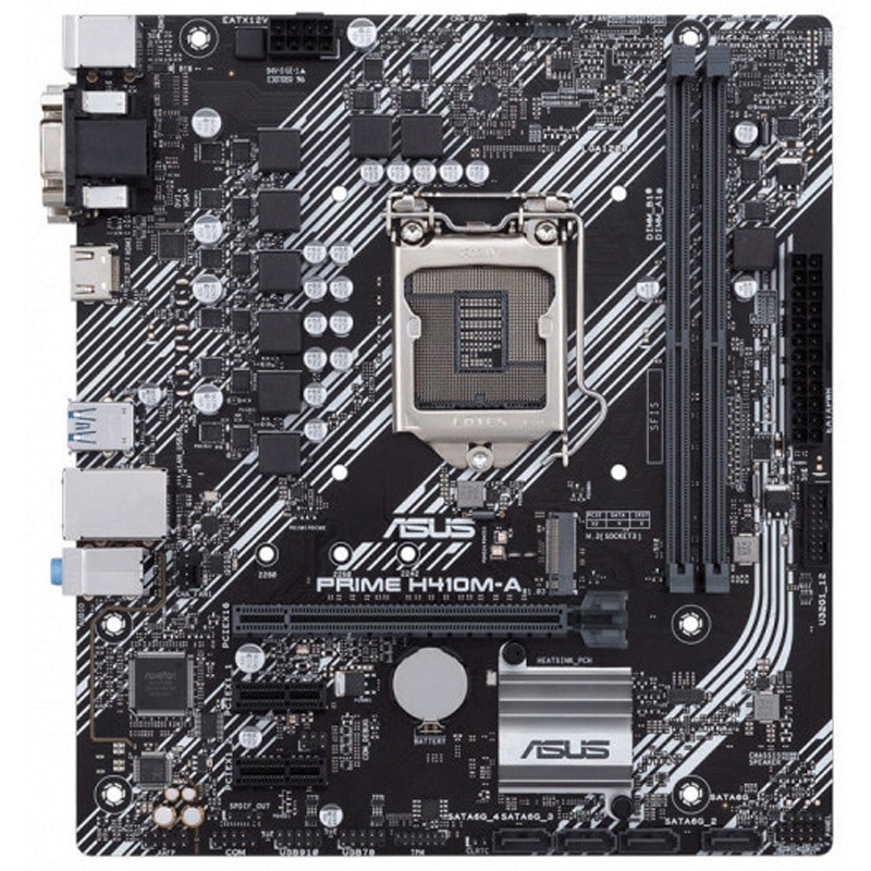 PRIME H410M-A ASUS インテル H410(LGA 1200)mic-ATXマザーボード 1台 ASUS(エイスース) 【通販モノタロウ】 8,235円