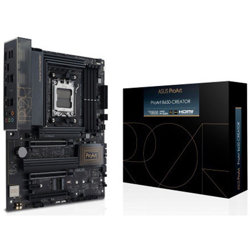 PROART B650-CREATOR ASUS ProArt B650-Creator Ryzen 7000シリーズCPU対応B650チップセット搭載ATX マザーボード 1台 ASUS(エイスース) 【通販モノタロウ】
