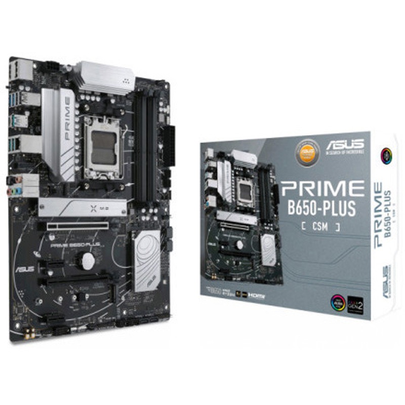 PRIME B650-PLUS-CSM ASUS PRIME B650-PLUS-CSM AMD Ryzen 7000シリーズデスクトップ・プロセッサー向けAMD Socket AM5対応 AMD X650 チップセット搭載ATXマザーボード 1台 ASUS(エイスース) 【通販モノタロウ】