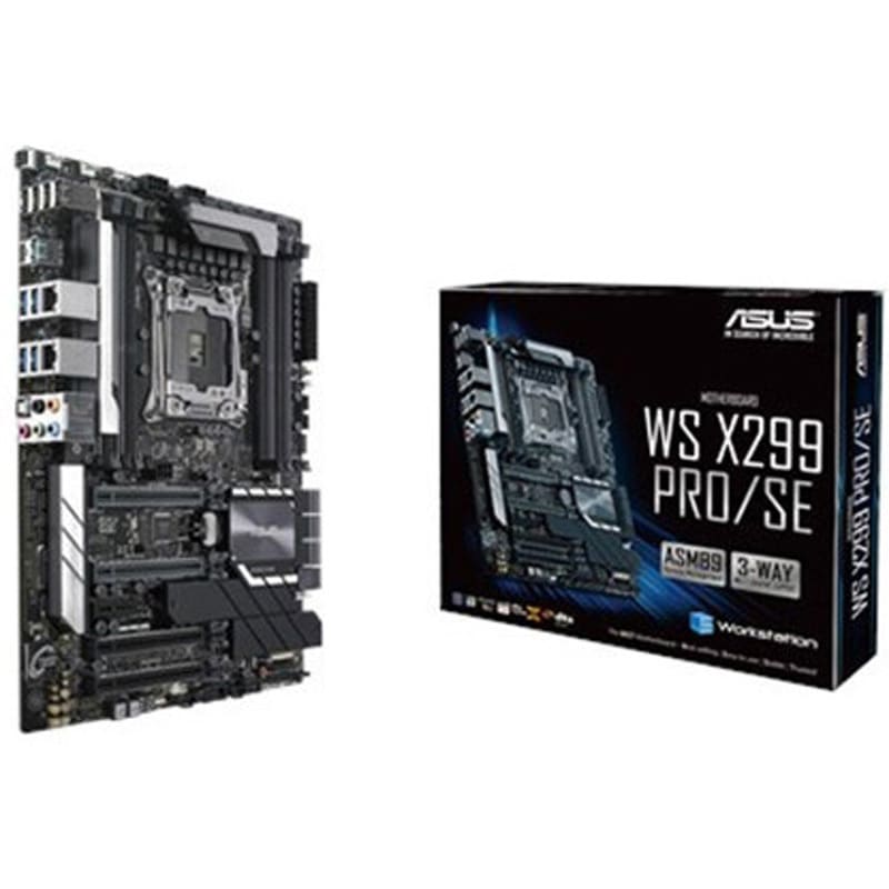 WS X299 PRO/SE ASUS Intel LGA 2066 ATXマザーボード ASUS(エイスース) チップセットX299