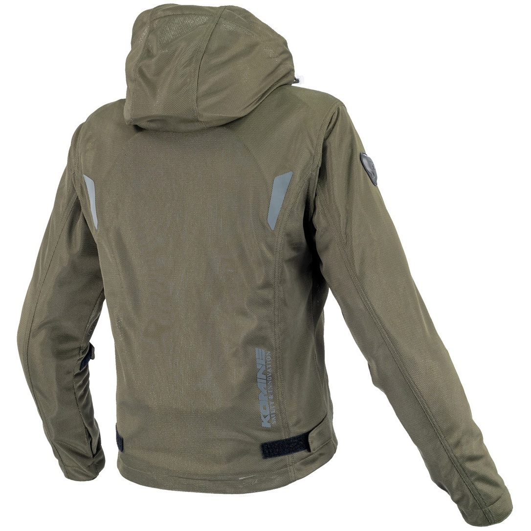 KOMINE JK-176 メッシュパーカ オリーブ XL 07-176/OLIVE/XL JK-176 エニグマライト メッシュパーカ コミネ